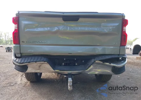 2025 Chevrolet Silverado 1500 4Wd Double Cab Standard Bed Lt With 2Ft from USA, damaged, VIN 1GCRKKEK0SZ131113